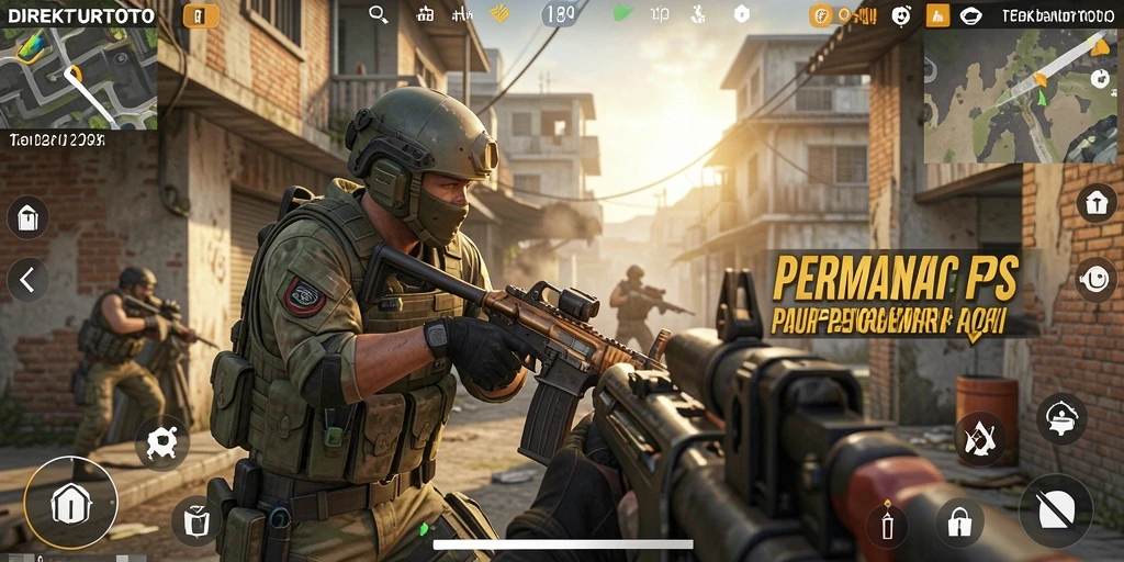 Tampilan gameplay menegangkan dari DIREKTURTOTO yang sangat mendebarkan.