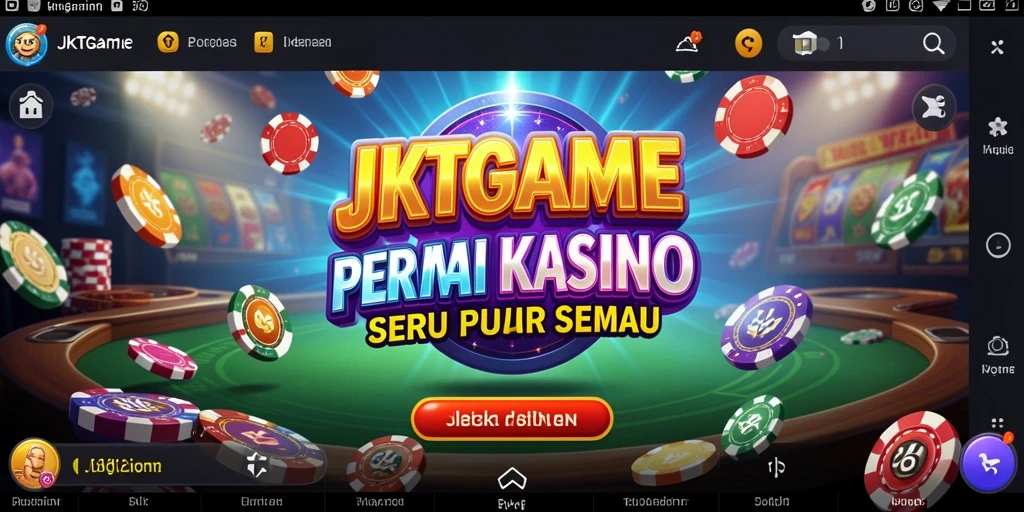 Tampilan gameplay JKTGAME yang menegangkan dan seru.