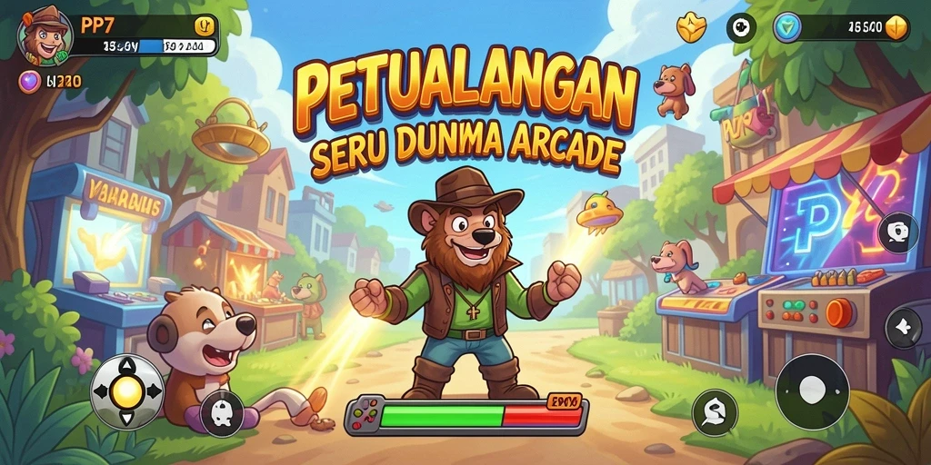 Screenshot gameplay PP7 menunjukkan aksi seru penuh tantangan.